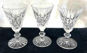 3   Waterford Crystal TRAMORE   SHERRY GOBLETS,  4 1/2"   VGC - Picture 1 of 2