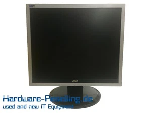 AOC 919Pz Tft1980psa + 19 " Moniteur Écran LCD Argent-Noir - Photo 1/2