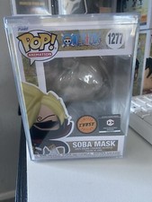 MINT Funko POP! One Piece #1270 Whitebeard Crunchyroll & #1277 Soba Mask  Chalice