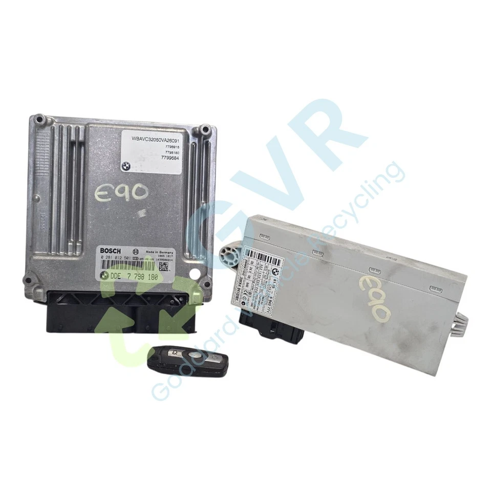 BMW 3 SERIES 320D SE MK5 (E90) 2005-2007 Engine ECU Kit 7798180 - Image 1 of 4