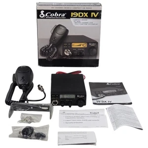 Cobra I9DX IV 40 Channel Mobile Compact CB Radio OPEN BOX READ 2014 - Picture 1 of 10