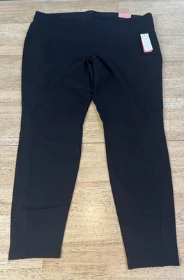 Leggings Livi by Lane Bryant para mujer negros nuevos con etiquetas 22/24 Control Tech yoga atléticos Foto 1 de 4
