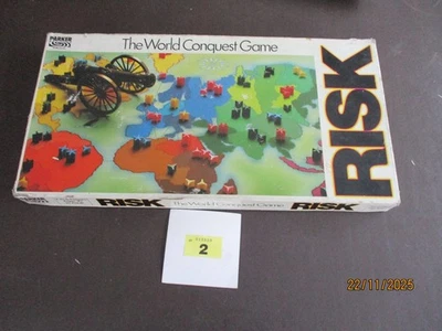 Vintage 1985 Parker Brothers - Risk Board Game 2-6 Players Ages 10+ - Image 1 of 4