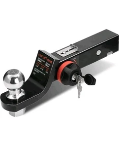 Remolque Endo-Enganche Montaje de bola, Reducir balanceo Anti-Sonajero, Enganche de caída de 4" con bola de 2" - Imagen 1 de 6