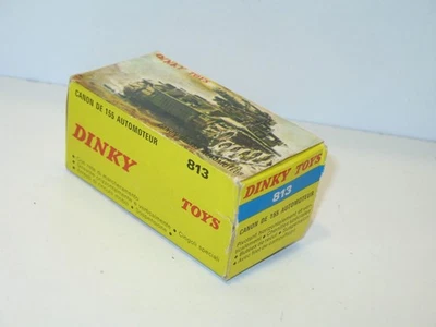 DINKY TOYS, Boite compléte d'origine pour char militaire canon automoteur AMX - Photo 1/3