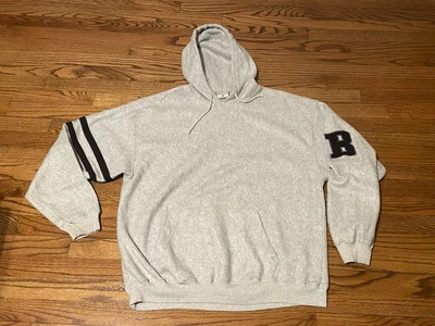 Sudadera con Capucha Vintage Bugle Boy Para Hombre Adulto XL Gris Sudadera Años 90 Retro Foto 1 de 4
