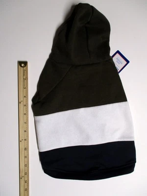 Ropa para perros mascotas mediana TOP PAW verde oliva sudadera con capucha etiquetas NUEVAS *ENVÍO GRATUITO Foto 1 de 3