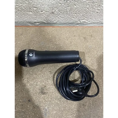 Logitech E-UR20 Microphone Black Wired USB for Nintendo Wii & Microsoft Xbox 360 - Image 1 of 4