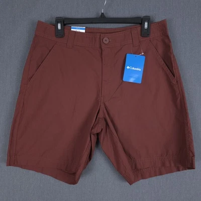 Pantalones Cortos Columbia Birch Forest Trail Para Hombre 32x8 (Se Adapta a 32x8) Borgoña Exterior XM4805 Foto 1 de 4