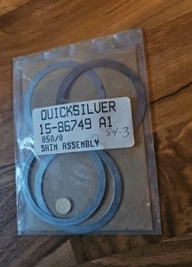 Z43 Mercury Quicksilver 15-86749A 1 Shim Assembly OEM New Factory Boat Parts - Imagen 1 de 1