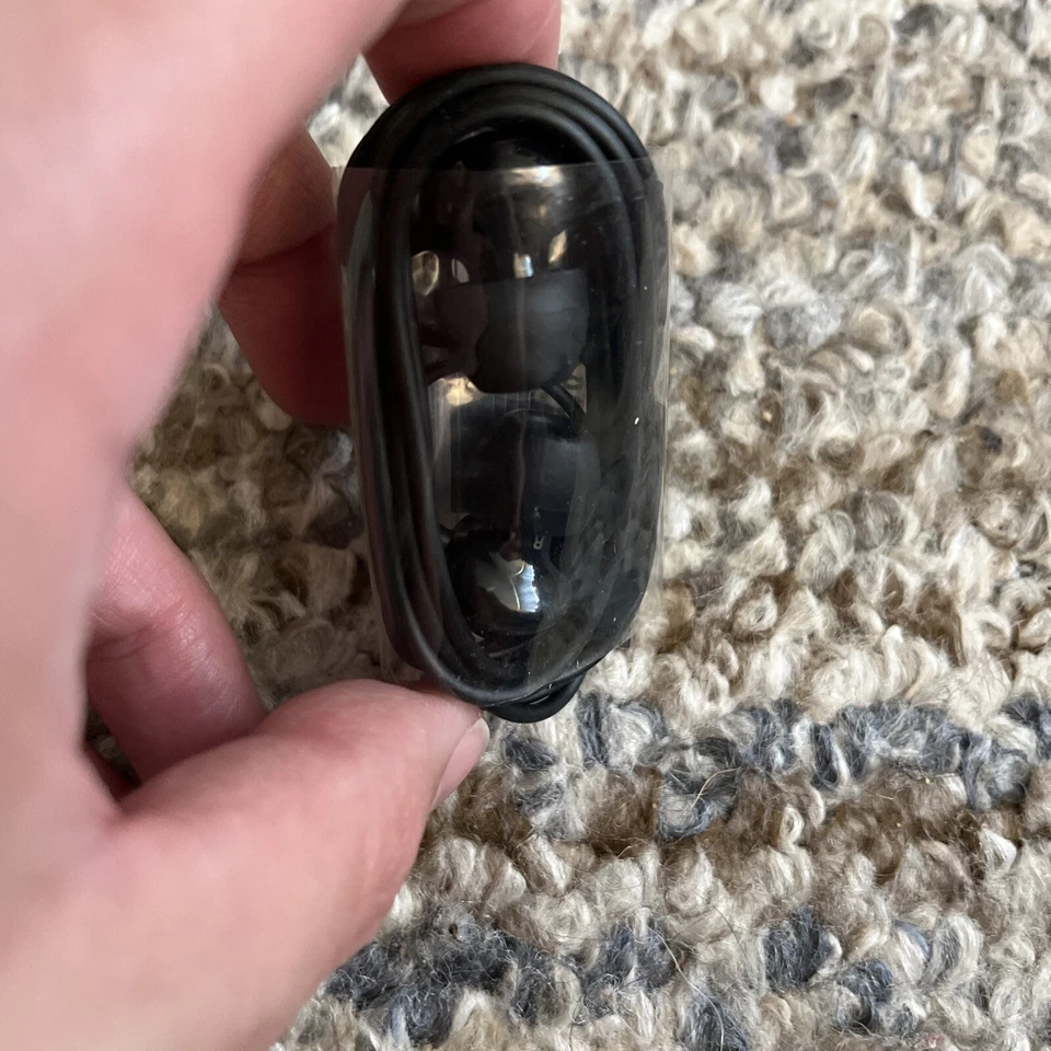 Nokia Headphones Stereo WH-208 Black New In Package Original OEM - Image 1 of 4