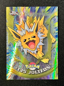 Pokemon Card - SPECTRA - Jolteon #135 (2000 Topps Chrome Series 2) Pokemon Card