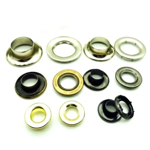 8/9.5/11.5/16/18mm Double Sided Eyelet Leathercraft Canvas Repair Grommet Banner - Picture 1 of 7