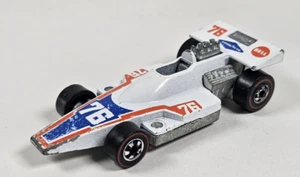 Hot Wheels Redline Formula 5000 1975 White Vintage Mattel Hong Kong - Picture 1 of 7