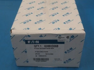 (1) KHMVD06B EATON CIRCUIT BREAKER HANDLE MECHANISM K-FRAME 6" IN SHAFT NEW - Picture 1 of 6