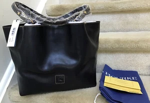 Flynn in pelle fiorentina Dooney & Bourke colore NAVY - Foto 1 di 6