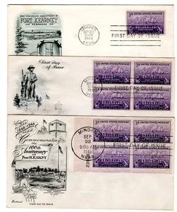970 Fort Kearny 100th FDC, ArtCraft/ArtMaster/Fleetwood Cachets, siehe Fotos - Bild 1 von 4