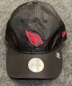New Arizona Cardinals Womens New Era 9twenty Adjustable  Cap Hat Black/Red - Picture 1 of 5