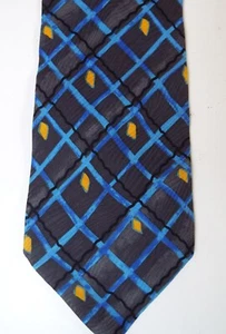 Bugatchi Uomo Men's Necktie 4-inch Width Wide Style 100% Silk - Picture 1 of 2