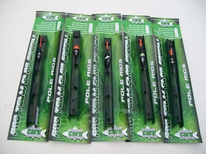5 x Assorted Lineaeffe Pro Carp ReadyTo Use Pole Rigs. For Carp & Silver Fish. - Picture 1 of 9
