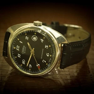 Relojes de pulsera Slava mecánicos automáticos para hombre reloj clásico soviético vintage s 2416 - Imagen 1 de 8