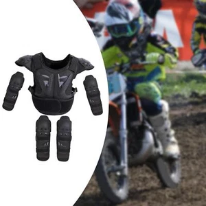 Kids Motorcycle Full Body Armor Suit Armour Vest Motocross Dirt Bike Gear - Picture 1 of 9