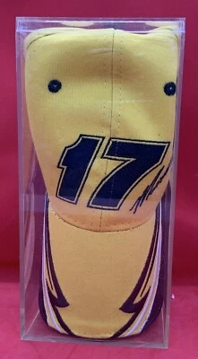 Gorra DeWalt Racing #17 Matt Kenseth Chase auténtica NASCAR amarilla negra ajustable Foto 1 de 4