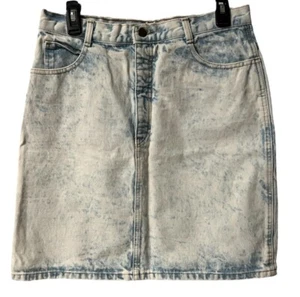 Jack Mulqueen Rock Damen 16 Denim Midi Stone Wash Hergestellt in den USA Vintage Y2K Western - Bild 1 von 9