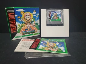 Mario's Tennis Nintendo Virtual Boy Japanese COMPLETE 1995 VUE-P-VMTJ(JPN) - Picture 1 of 14