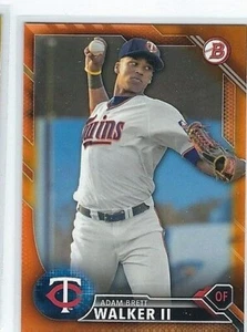 Bowman Orange Adam Brett Walker Twins 2016 25/09 SKU #616 - Imagen 1 de 1