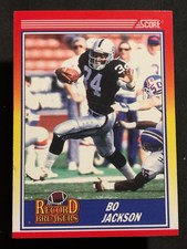 Bo Jackson 1990 Score #591 - LA Raiders - Record Breakers