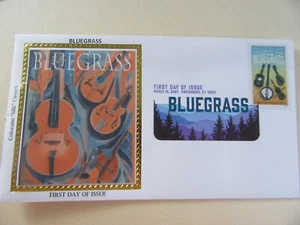 Bluegrass Music 2024 Stamp Fdc Sc#5844 (WITH DCP CANCEL) Colorano Cover TYPE #1 - Picture 1 of 2