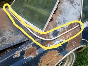 1979 Caprice Upper Quarter Panel/Trunk Moulding Trim - Picture 1 of 11