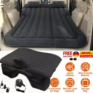 12V Luftmatratze Bett Luftbett Auto Elektropumpe Aufblasbare Matratze SUV MPV - Bild 1 von 13
