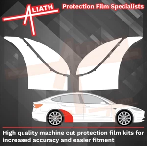 Passend für Tesla Model 3 2024- Heckbögen Steinschlagschutz Lackschutzfolie Set - Bild 1 von 3