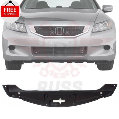 Fits 2008-2010 Honda Accord Front Upper Radiator Support Cover Black HO1223102 - Image 1 of 4