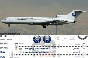 V1 Decals Boeing 727-200 Aseman Iran Airlines for 1/144 Airfix Model Kit V1D0159 - Bild 1 von 8