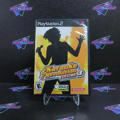 Karaoke Revolution Volume 3 PS2 PlayStation 2 Complete - 1 Year Warranty EX Cond - Image 1 of 4