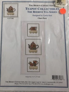 The Beehive Tea Series Counted Cross Stitch ~ The Design Collection - Picture 1 of 2