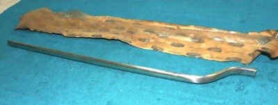 1965 1966 Ford Custom Galaxie 500 7-Litre Fastback Convert NOS HOOD LH MOULDING - Image 1 of 4