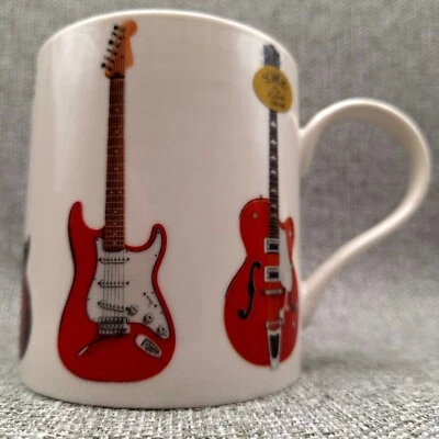 Lesser & Pavey - The Leonardo Collection - Guitars Musician - Fine China Mug  - Image 1 of 4