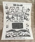 Pearl Jam - 10 Club All Encompassing Letter ULTRA RARE original newsletter 