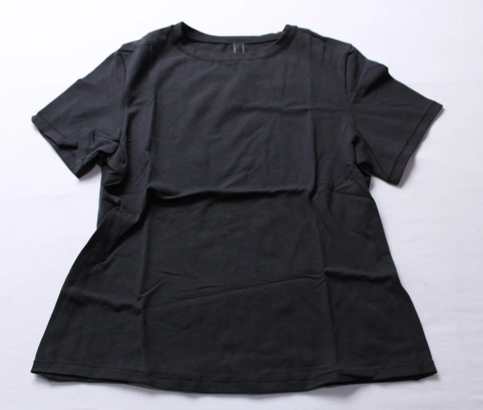 SKIMS Cotton Jersey Short Sleeve Crewneck T-Shirt Soot size Medium AP-TSH-0638