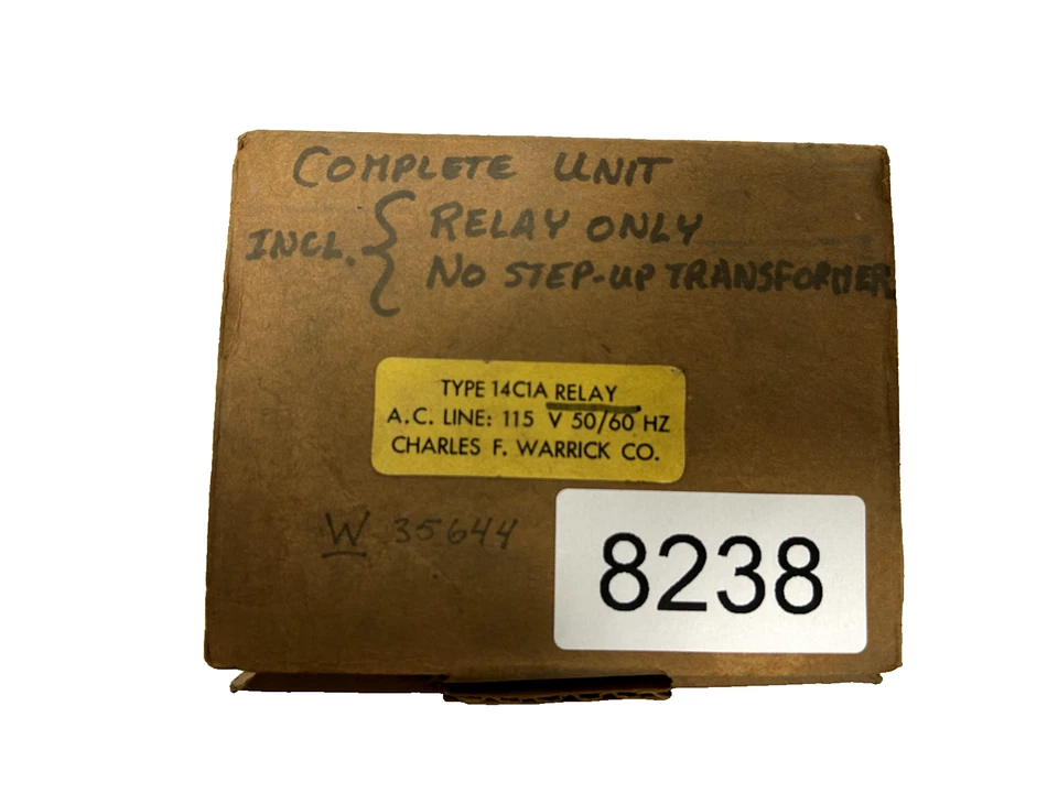 Warrick Controls 14C1A Relay, 115V, 60Hz - Image 1 of 1
