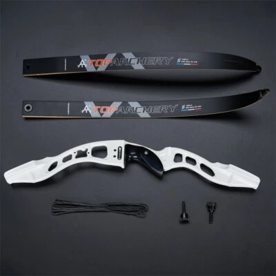 66"Takedown Recurve Bow for Adults Practice Competition Metal Riser 20-40 lbs - Image 1 of 4