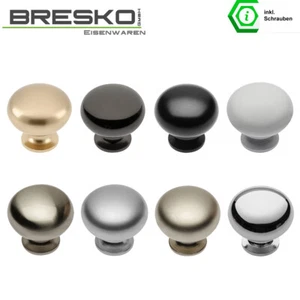 Möbelknopf Möbelknauf Möbelknöpfe Möbelgriff Knauf Knopf Schublade Schrank Stahl - Bild 1 von 10