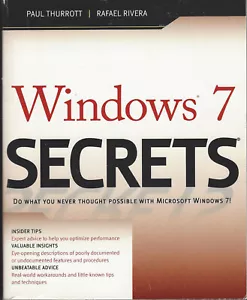 "Windows 7 Secrets" - Detailed Users Manual for Windows 7 Operating System - Picture 1 of 2