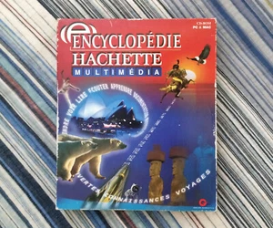 Vintage Software Encyclopedia Hachette Multimedia French Mac PC Windows 3.1 95 - Picture 1 of 6