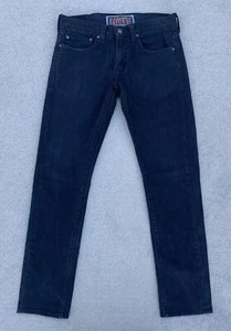 Levi’s 511 Skinny Jeans Men’s 32x32 Black Denim Advanced Stretch Made in Mexico - Picture 1 of 10