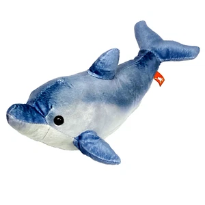 Wild Republic Nice Soft Gray Dolphin 12" Plush Stuffed Animal Toy - Picture 1 of 10